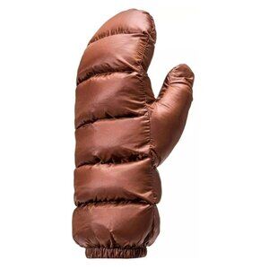 Stoic Women's Puffer Glove Tortoise Shell Brown Sz. L NEW